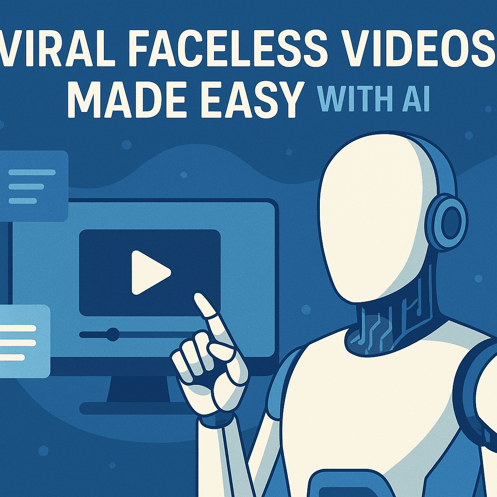 Abstract representation of AI generating video content